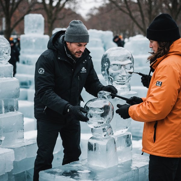 Quels sont les principes de base pour débuter dans la sculpture sur glace ?