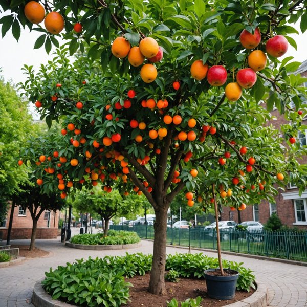 Quelle est la meilleure méthode pour planter des arbres fruitiers en milieu urbain ?